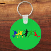 Porte-clés Handball joueurs été jeux porte - clé (Recto)