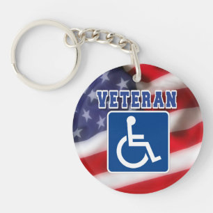 Porte-clés Handicap Handicap Vétérinaire États-Unis