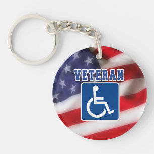 Porte-clés Handicap Handicap Vétérinaire États-Unis