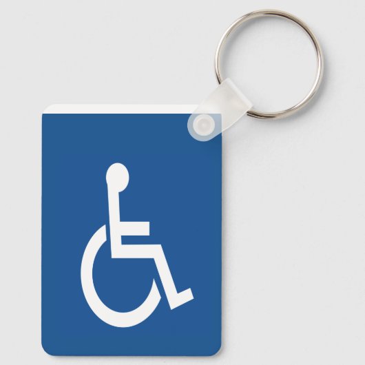 Porte-clés Handicapé (Verso)