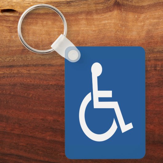 Porte-clés Handicapé (Recto)