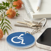 Porte-clés Handicapé (Devant Droit)