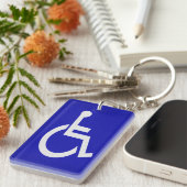 Porte-clés Handicapés handicapés (Devant droit)