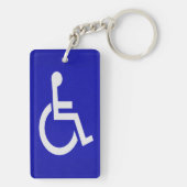 Porte-clés Handicapés handicapés (Dos)