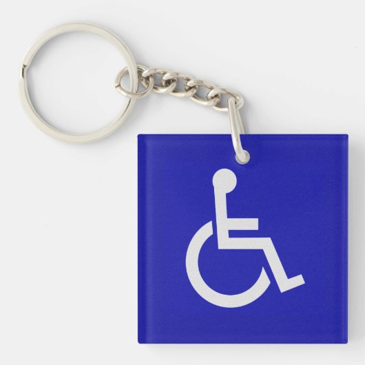 Porte-clés Handicapés handicapés (Devant)