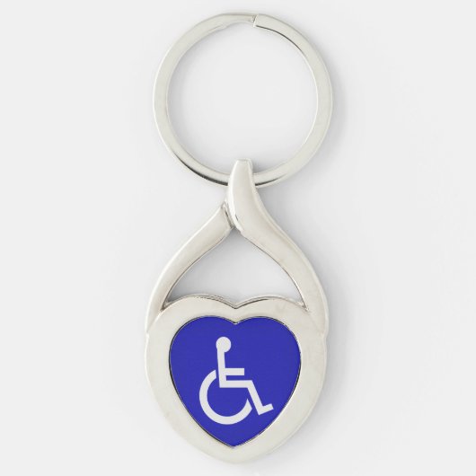 Porte-clés Handicapés handicapés (Devant)