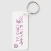 Porte-clés Handmade With Love Floral Small Business Packaging (Verso)