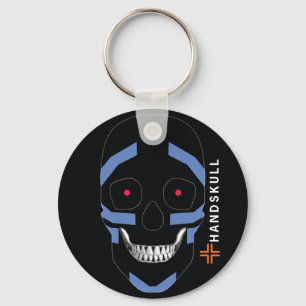 Porte-clés HANDSKULL Warrior, Happy skull, drapeau guerrier