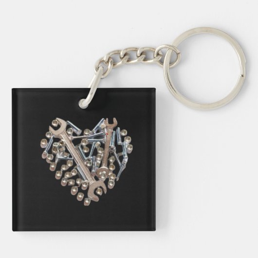 Porte-clés Handy Man Custom Porte - clé (Dos)