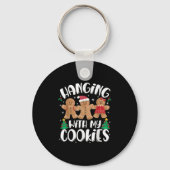 Porte-clés Hangin Avec Mes Cookies Gingerbread Femmes Noël (Recto)