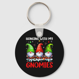 Porte-clés Hanging Avec Mes Gnomies Noël Coloré Trois G