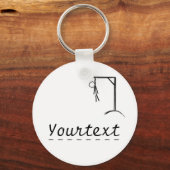 Porte-clés hangman personnalisable avec un mot de votre choix (Recto)