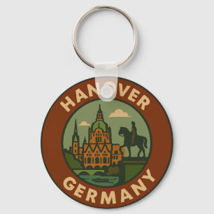 Porte-clés Hanovre Allemagne Art de Ville