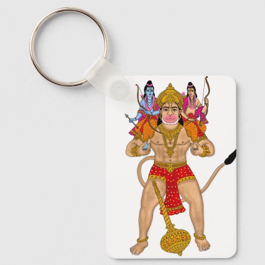 Porte-clés Hanuman (Recto)