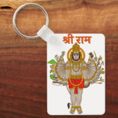 Porte-clés Hanuman Keychain (Recto)
