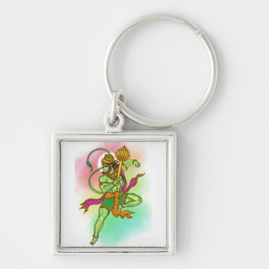 Porte-clés Hanuman volant (Devant)