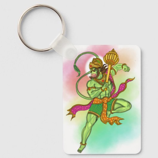 Porte-clés Hanuman volant (Recto)