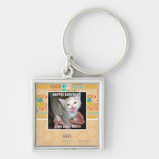 PORTE-CLÉS HAPPEE BURFDAY ! (Devant)