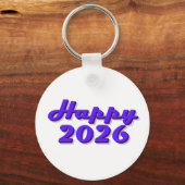 Porte-clés Happy 2026 (Recto)