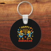 Porte-clés Happy 67 Hanukkah Funny Holiday Meme Design  (Recto)