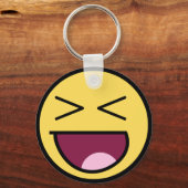 Porte-clés Happy Awesome Porte - clé de visage (Recto)