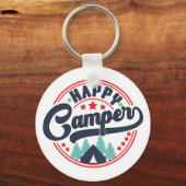 Porte-clés Happy Camper (Recto)