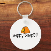 Porte-clés Happy Camper (Recto)