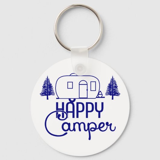 Porte-clés Happy Camper Porte - clés (Recto)