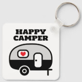 Porte-clés Happy Camper pour maison de remorque RV (Dos)
