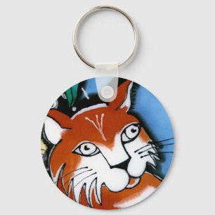 Porte-clés Happy Cat