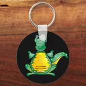 Porte-clés Happy crocodile (Recto)