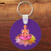 Porte-clés Happy Diwali - Deepalavi Lakshmi Goddess 4 (Recto)