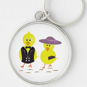 PORTE-CLÉS "HAPPY EASTER" CHICS
