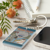 Porte-clés Happy food (Devant droit)