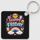Porte-clés Happy Friday (Dos)