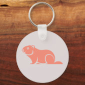 Porte-clés Happy Groundhog Day (Recto)