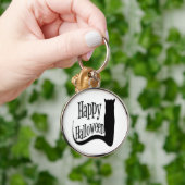 PORTE-CLÉS "HAPPY HALLOWEEN" BLACK CAT (Main)