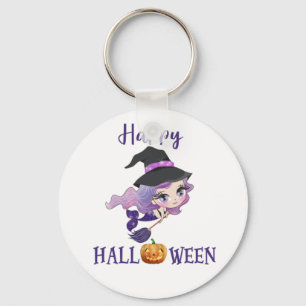 Porte-clés Happy Halloween Sirène effrayante porte