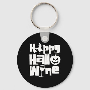 Porte-clés Happy Hallowine Funny Halloween Sorcière de nuit P