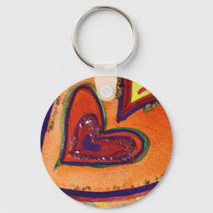 Porte-clés Happy Heart Keychain