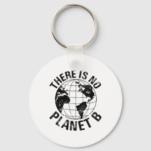 Porte-clés Happy Jour des terres No Planet B Recycle Funny Sc