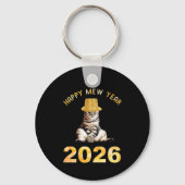 Porte-clés Happy Mew Year 2026 (Recto)