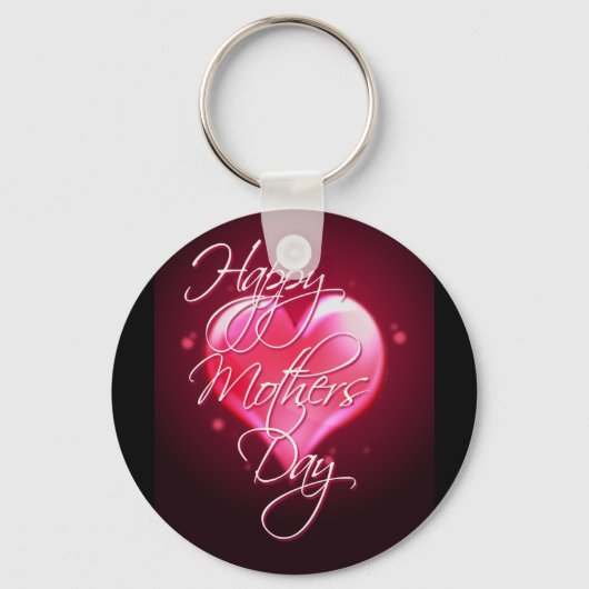 Porte-clés HAPPY MOTHER'S DAY HEART by SHARON SHARPE (Recto)