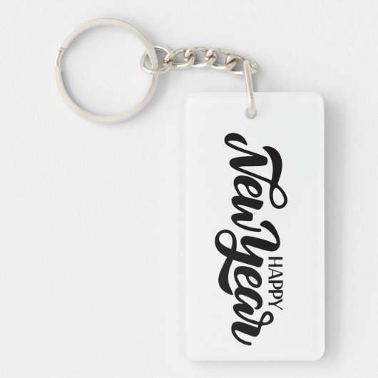 Porte-clés Happy New Year (Devant)