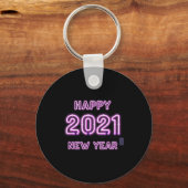 Porte-clés Happy New Year 2021 New Years Eve 2020 Party Suppl (Recto)