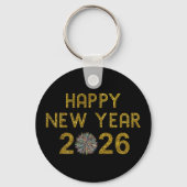 Porte-clés Happy New Year 2026 (Verso)