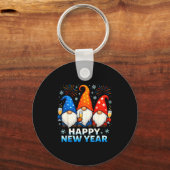 Porte-clés Happy New Year 2026 Gnomes Matching Family New Yea (Recto)