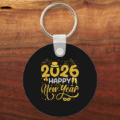 Porte-clés Happy New Year 2026 New Years Eve Party Countdown (Recto)