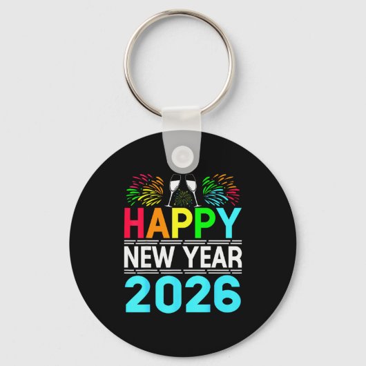 Porte-clés Happy New Year 2026 Nye Party - Funny New Years Ev (Recto)