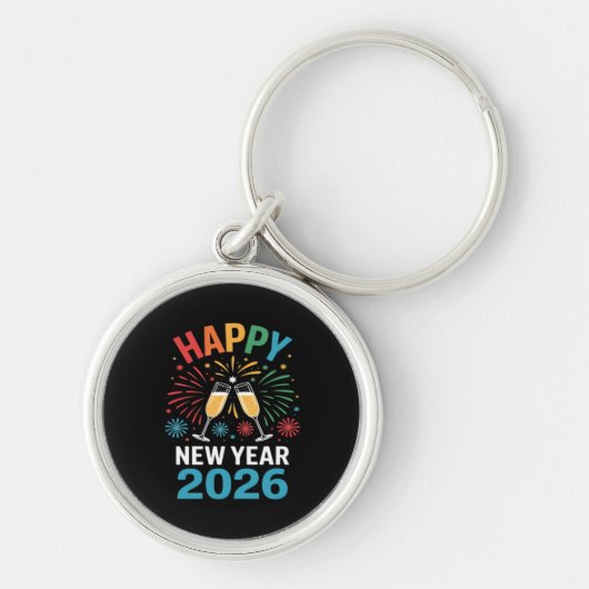 Porte-clés Happy New Year 2026 Party Funny New Years Eve 2026 (Devant)